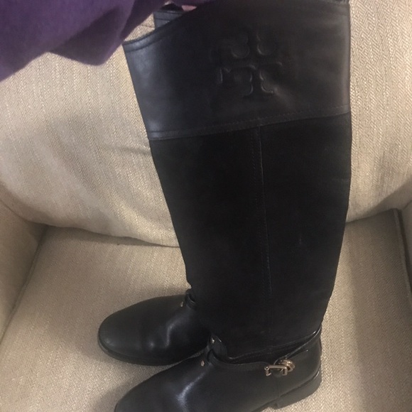 Black Tory Burch (Simone) Boots - Picture 2 of 3